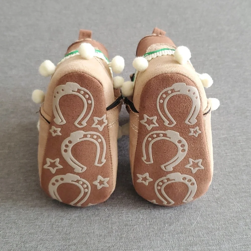 *SOLD* Western Baby Soft Sole Cowboy Boots - Picture 3 of 6